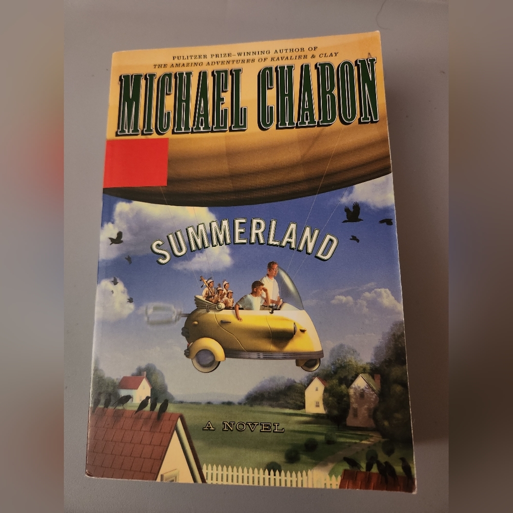 2 For $10 Book Michael Chabon "Summerland"